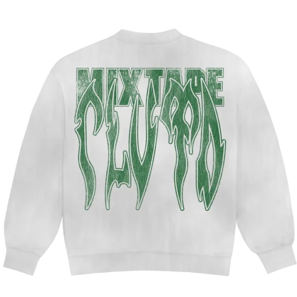 MIXTAPE PLUTO EAGLES CREWNECK (ASH GREY) back