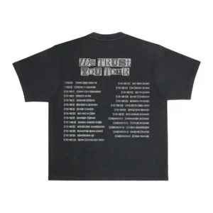 We Trust You Tour Eagle Pyramid Tee (Black) back